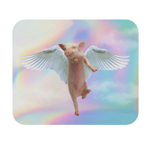 Mouse Pad x Flying Pig