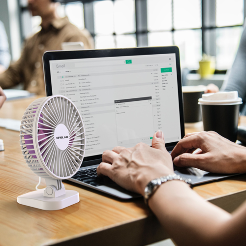 3 Speeds Mini Portable USB Desk Fan - Image 6