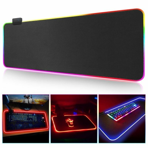 Mouse Desk Pad - Large Dragons RGB Gaming 1 Touch Light Up - Image 2
